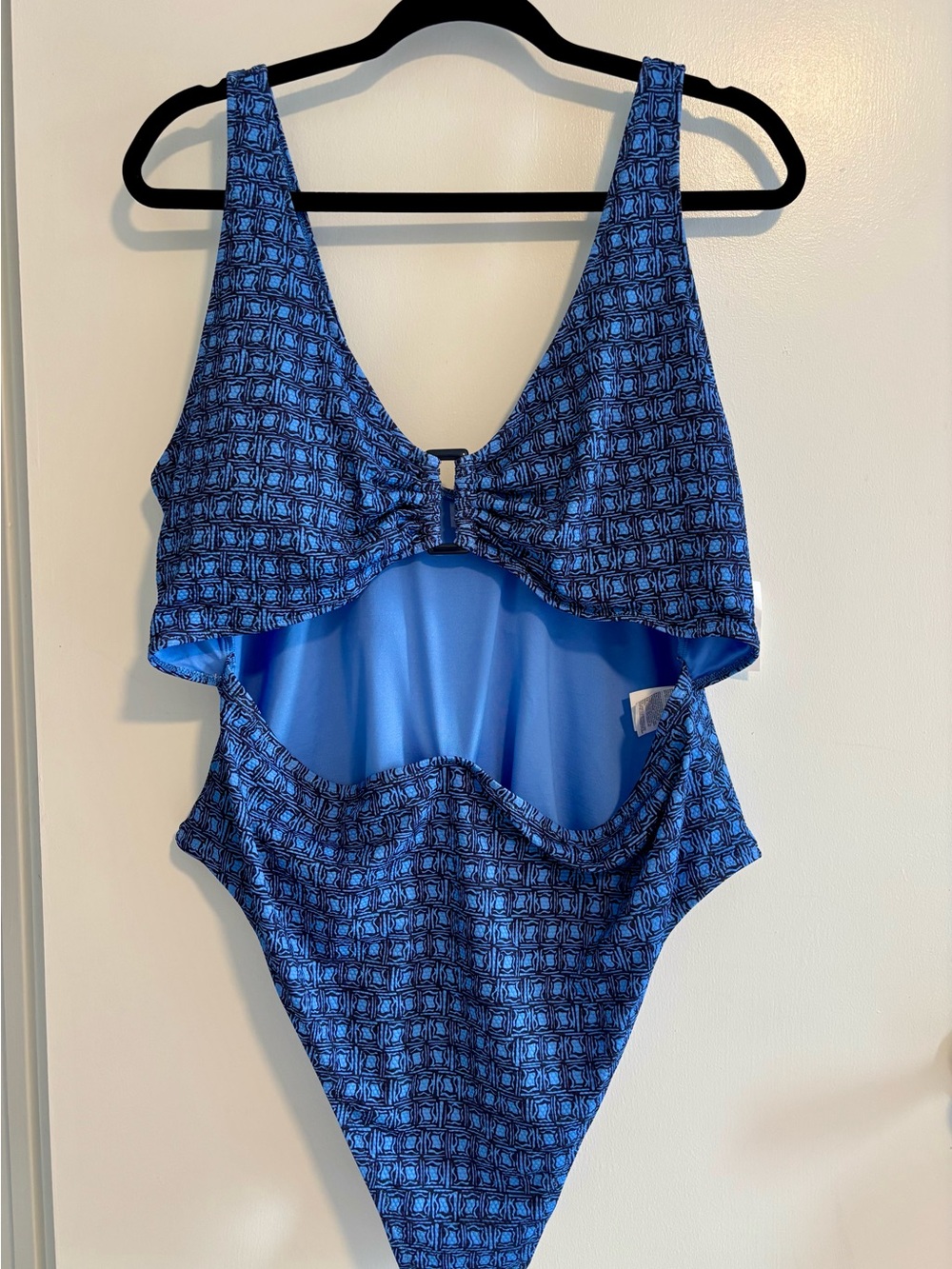 3X Old Navy Blue Patterned Womens’ One-Piece Swimsuit